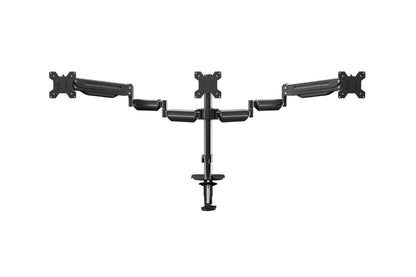 Kogan Full Motion Gas Spring Triple Monitor Arm for 17" - 27" Monitors