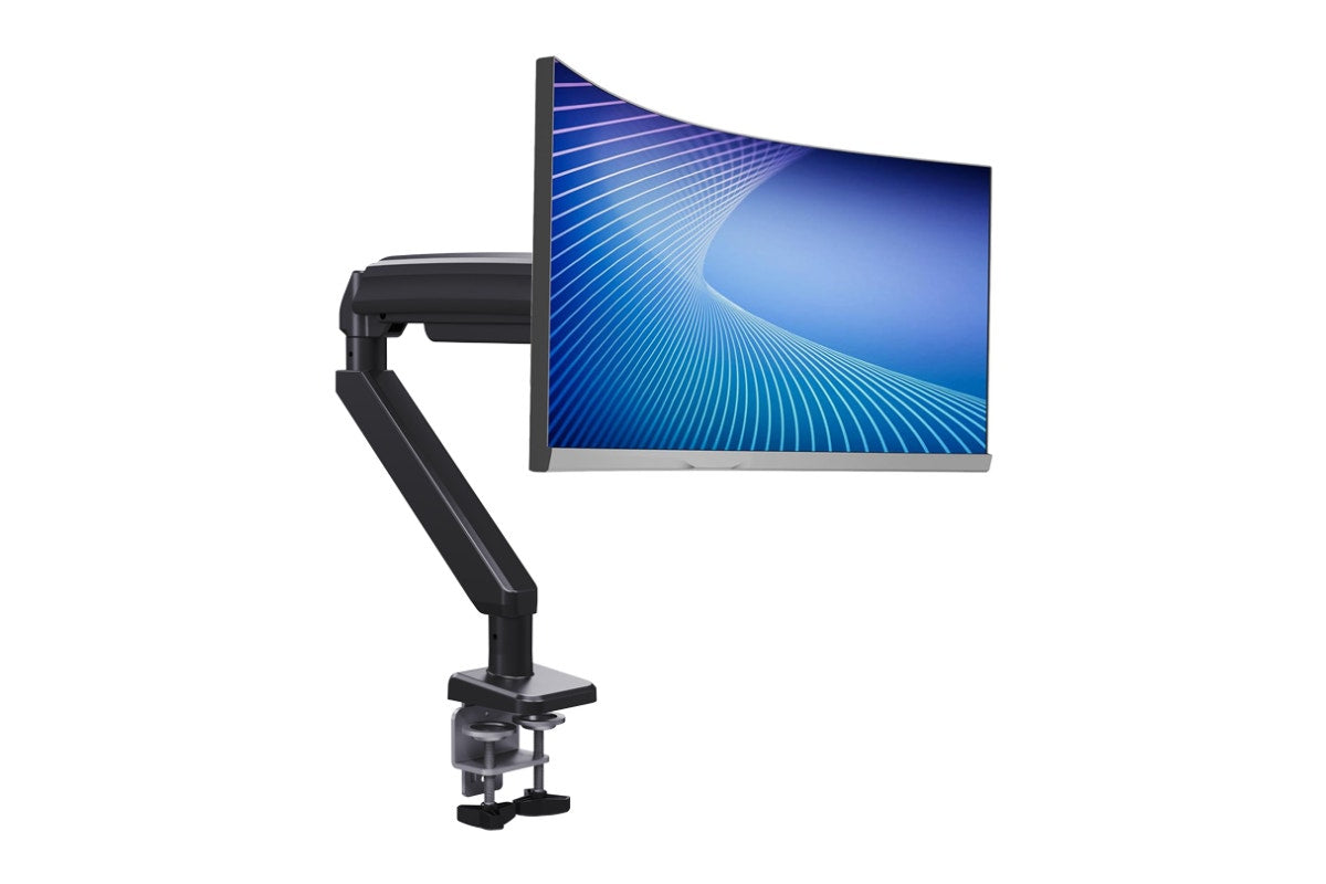 Kogan Heavy-Duty Full Motion Gas Spring Single Monitor Arm for 17"- 49" Monitors
