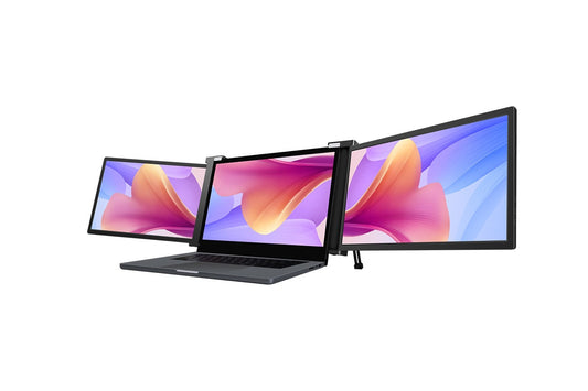 Kogan 13.3" Full HD Pro Dual Screen Tri-Fold Portable Monitor for 14â€ - 17â€ Laptops - 1920 x 1080