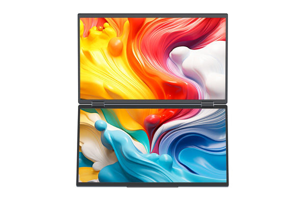 Kogan XPRESSO 15.6  Full HD Stackable Dual Screen USB-C Portable Monitor - 1920 x 1080