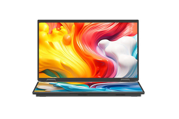 Kogan XPRESSO 15.6  Full HD Stackable Dual Screen USB-C Portable Monitor - 1920 x 1080