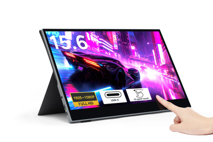 Kogan XPRESSO 15.6" Full HD IPS USB-C Portable Touchscreen Monitor (1920 x 1080)