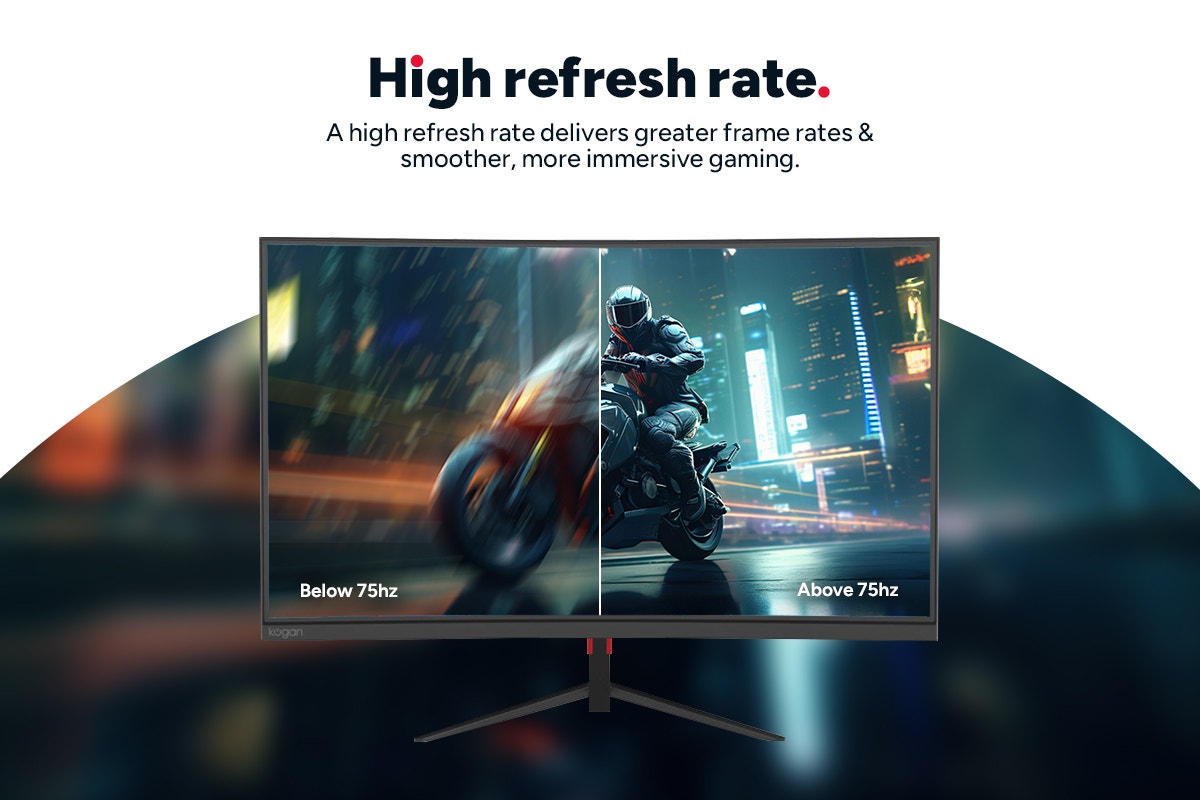 Kogan 24" Curved Full HD 100Hz FreeSync Monitor (1920 x 1080)