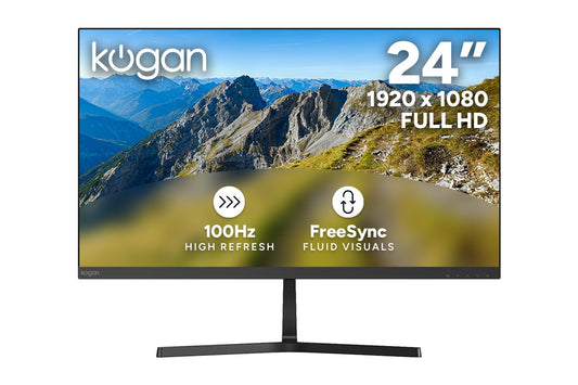 Kogan 24" Full HD 100Hz Frameless FreeSync Monitor (1920 x 1080)