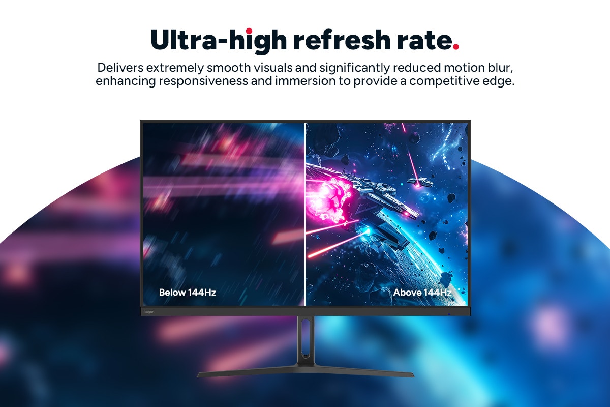 Kogan 24" Full HD 180Hz 1ms FreeSync Gaming Monitor (1920 x 1080)