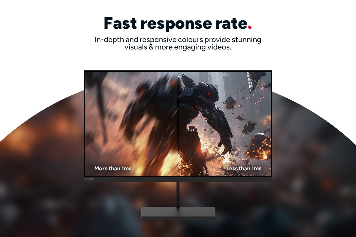 Kogan 24" Full HD IPS 240Hz 1ms FreeSync Gaming Monitor (1920 x 1080)