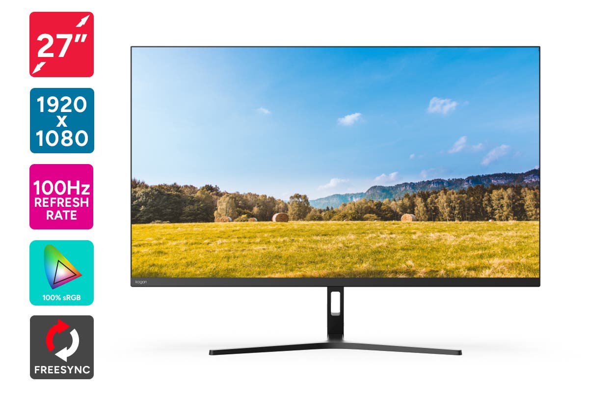 Kogan Full HD 100Hz Frameless FreeSync Monitor (1920 x 1080) 27" | Auzzi Store