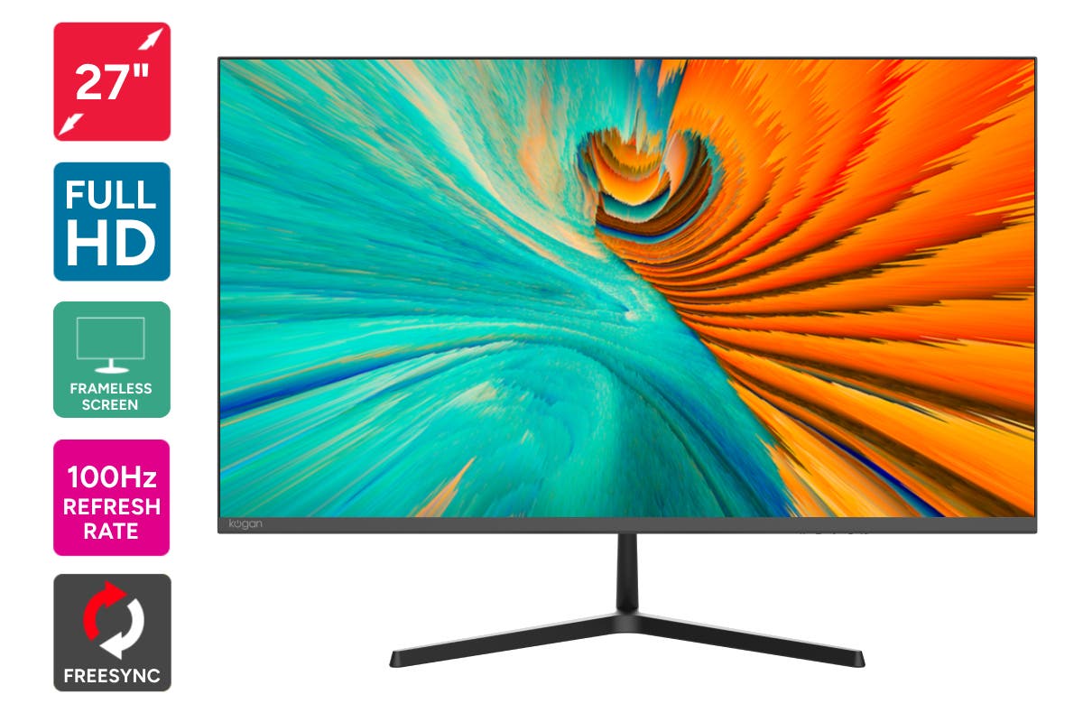 Kogan 27" Full HD 100Hz Frameless FreeSync Monitor (1920 x 1080)