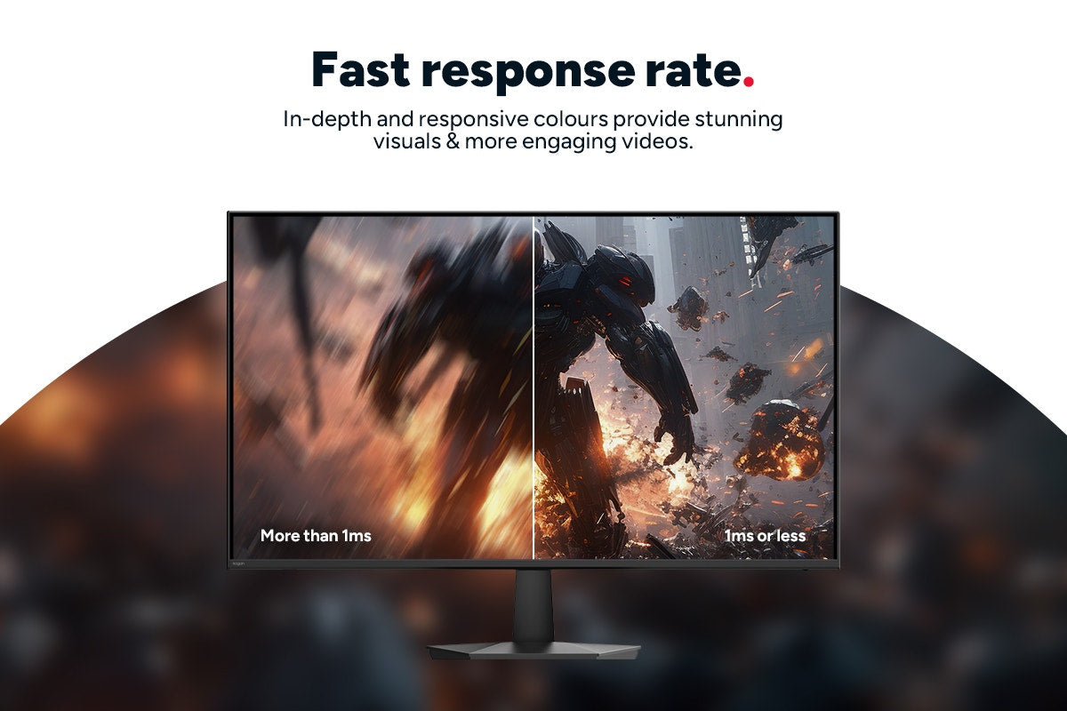 Kogan 27" Curved Full HD 180Hz 1ms FreeSync Gaming Monitor (1920 x 1080)