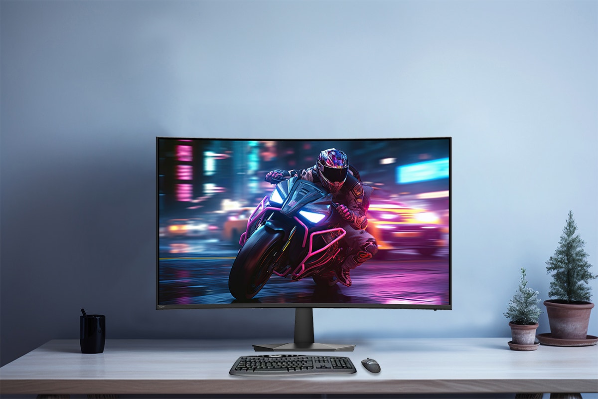 Kogan 27" Curved Full HD 180Hz 1ms FreeSync Gaming Monitor (1920 x 1080)