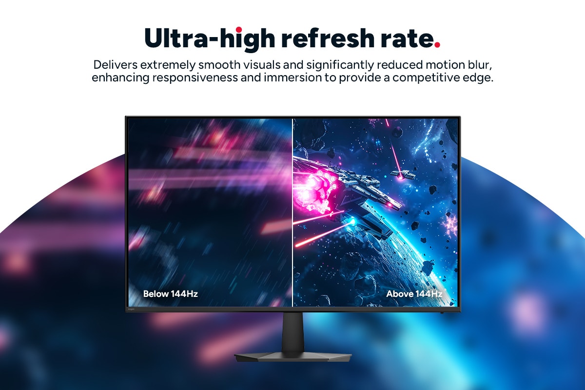 Kogan 27" Curved Full HD 180Hz 1ms FreeSync Gaming Monitor (1920 x 1080)