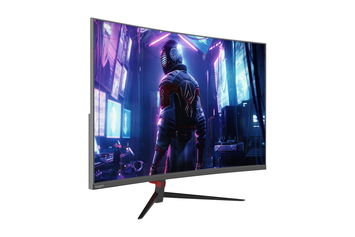 Kogan 27" Curved Full HD 180Hz 1ms FreeSync Gaming Monitor (1920 x 1080)