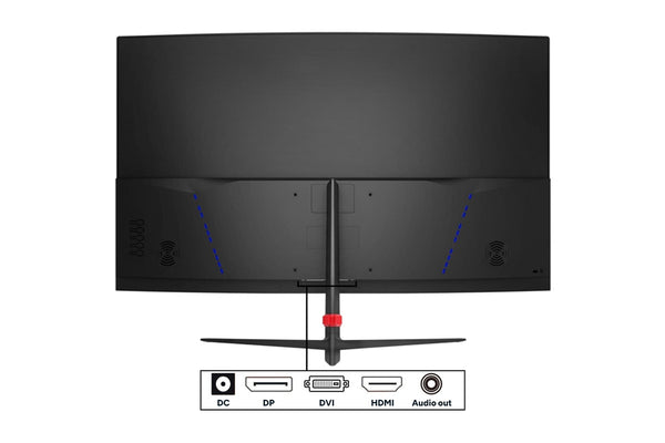 Kogan 27" Curved Full HD 180Hz 1ms FreeSync Gaming Monitor (1920 x 1080)