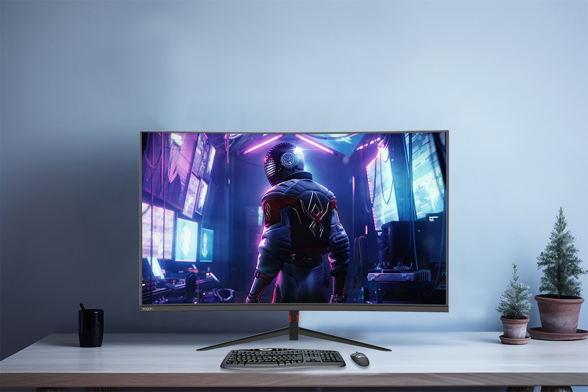 Kogan 27" Curved Full HD 180Hz 1ms FreeSync Gaming Monitor (1920 x 1080)
