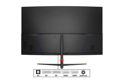 Kogan 27" Curved QHD 180Hz 1ms Gaming Monitor (2560 x 1440)