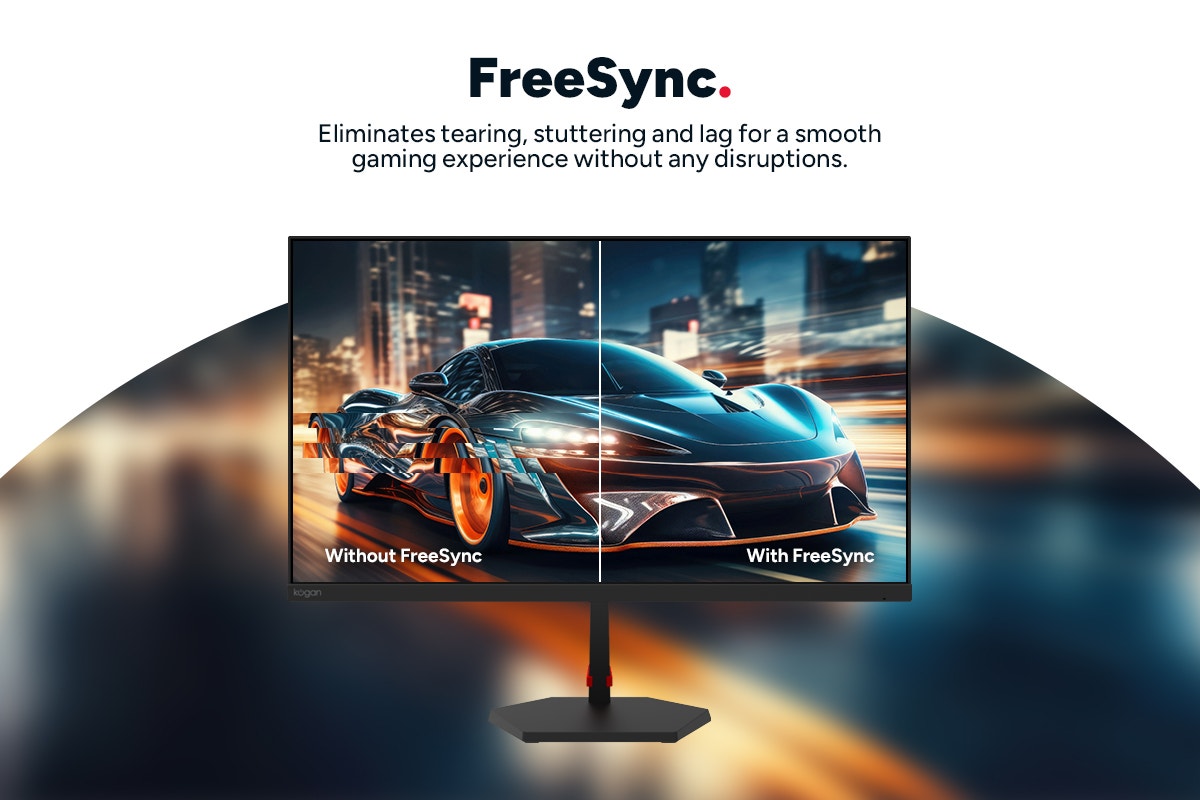 Kogan 27" QHD IPS 180Hz 1ms FreeSync Gaming Monitor (2560 x 1440)