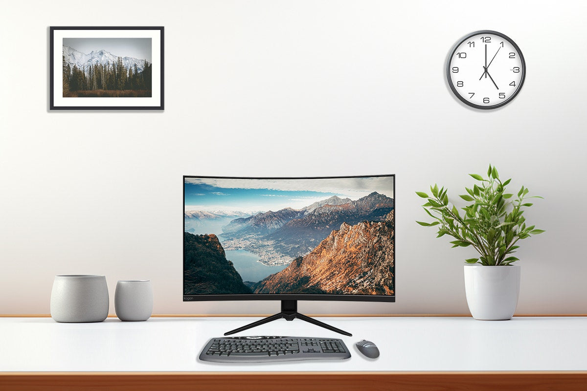 Kogan 27" Curved QHD 75Hz FreeSync Monitor (2560 x 1440)