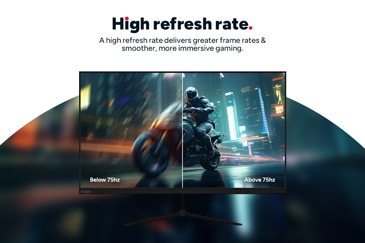 Kogan 27" QHD 75Hz Frameless FreeSync Monitor (2560 x 1440)
