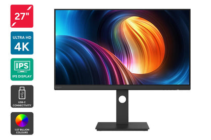 Kogan 27" UHD 4K Frameless USB-C Monitor (3840 x 2160)