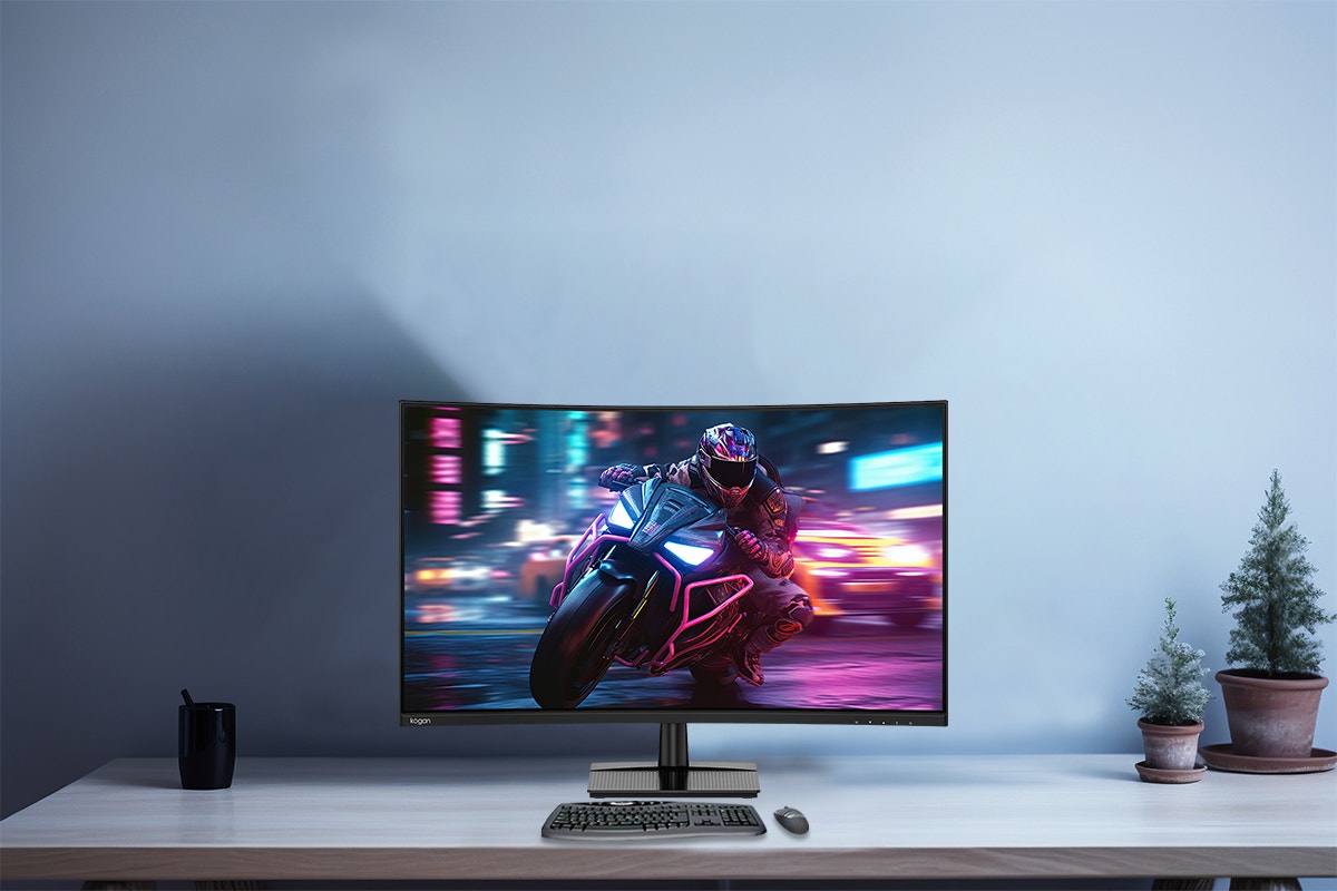 Kogan 32" Curved Full HD 240Hz 1ms FreeSync Gaming Monitor (1920 x 1080)