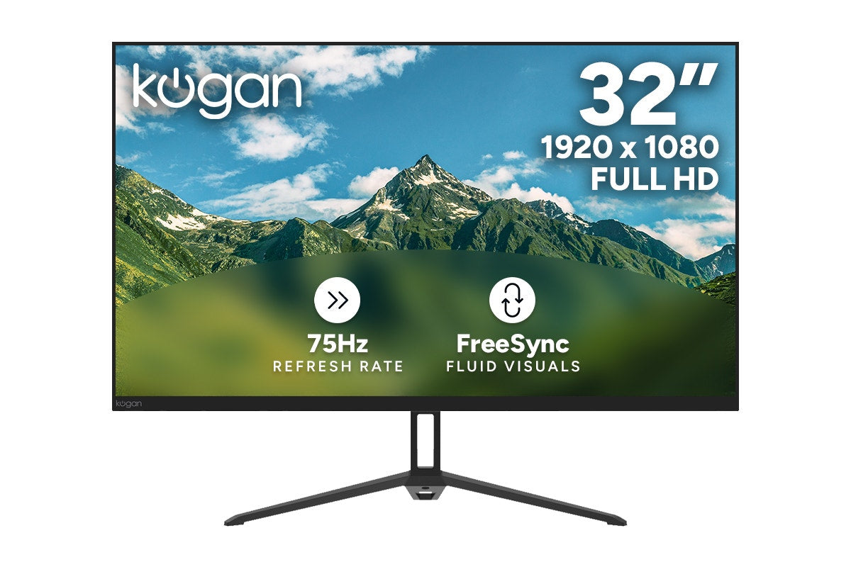 Kogan 32" Full HD IPS 75Hz FreeSync Monitor (1920 × 1080)