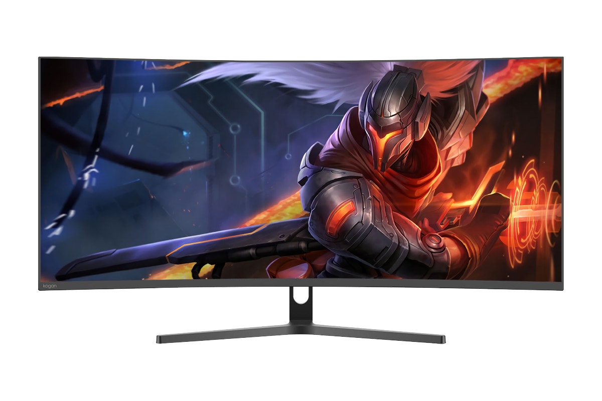 Kogan 34" Curved Ultrawide WQHD 165Hz 1ms Freesync Gaming Monitor (3440 x 1440)