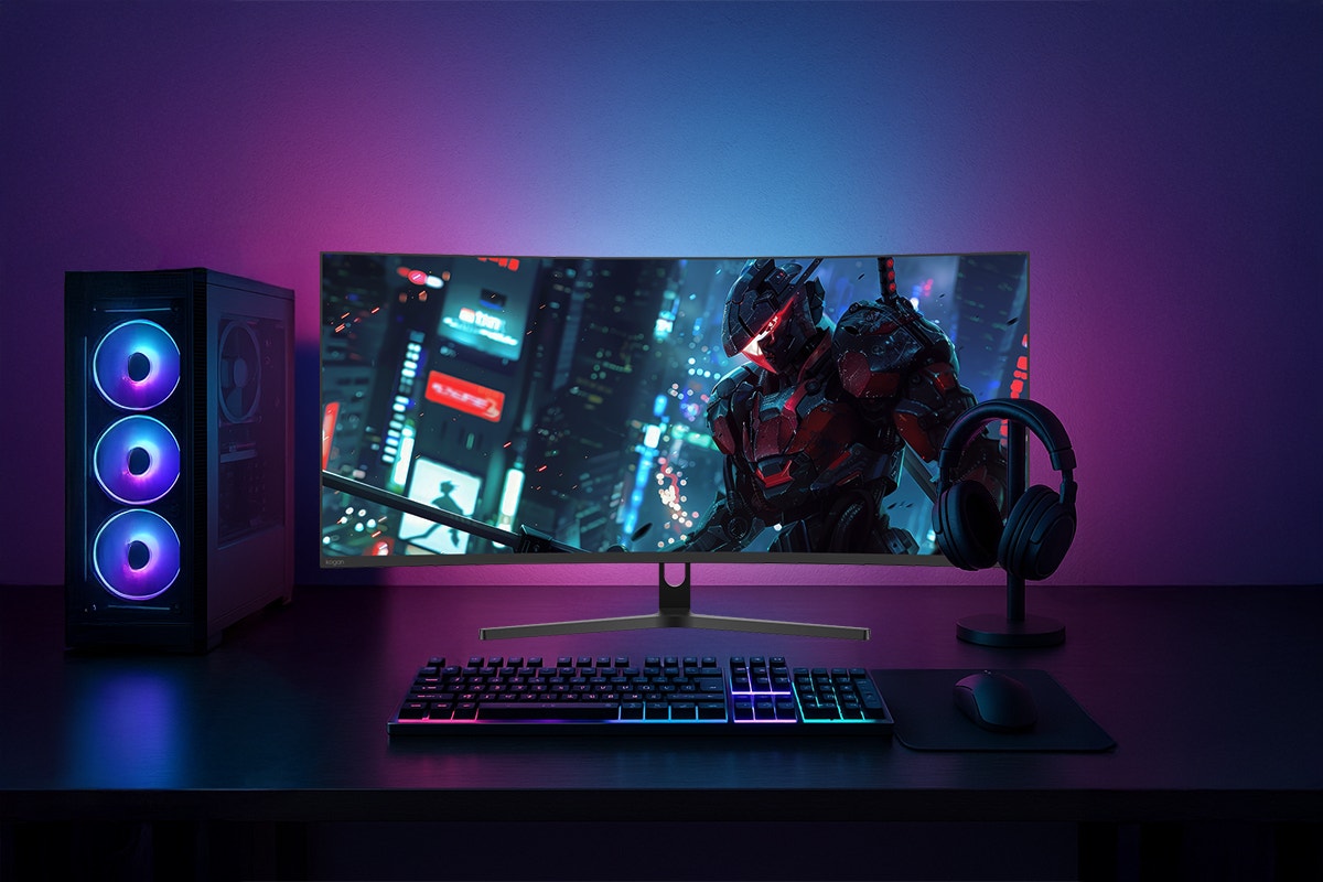 Kogan Infinity 34" Curved Ultrawide WQHD 165Hz 1ms Freesync Gaming Monitor (3440 x 1440)