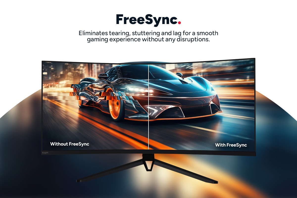 Kogan Infinity 34" Curved Ultrawide WQHD 180Hz USB-C Monitor (3440 x 1440)