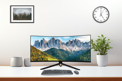 Kogan Infinity 34" Curved Ultrawide WQHD 180Hz USB-C Monitor (3440 x 1440)