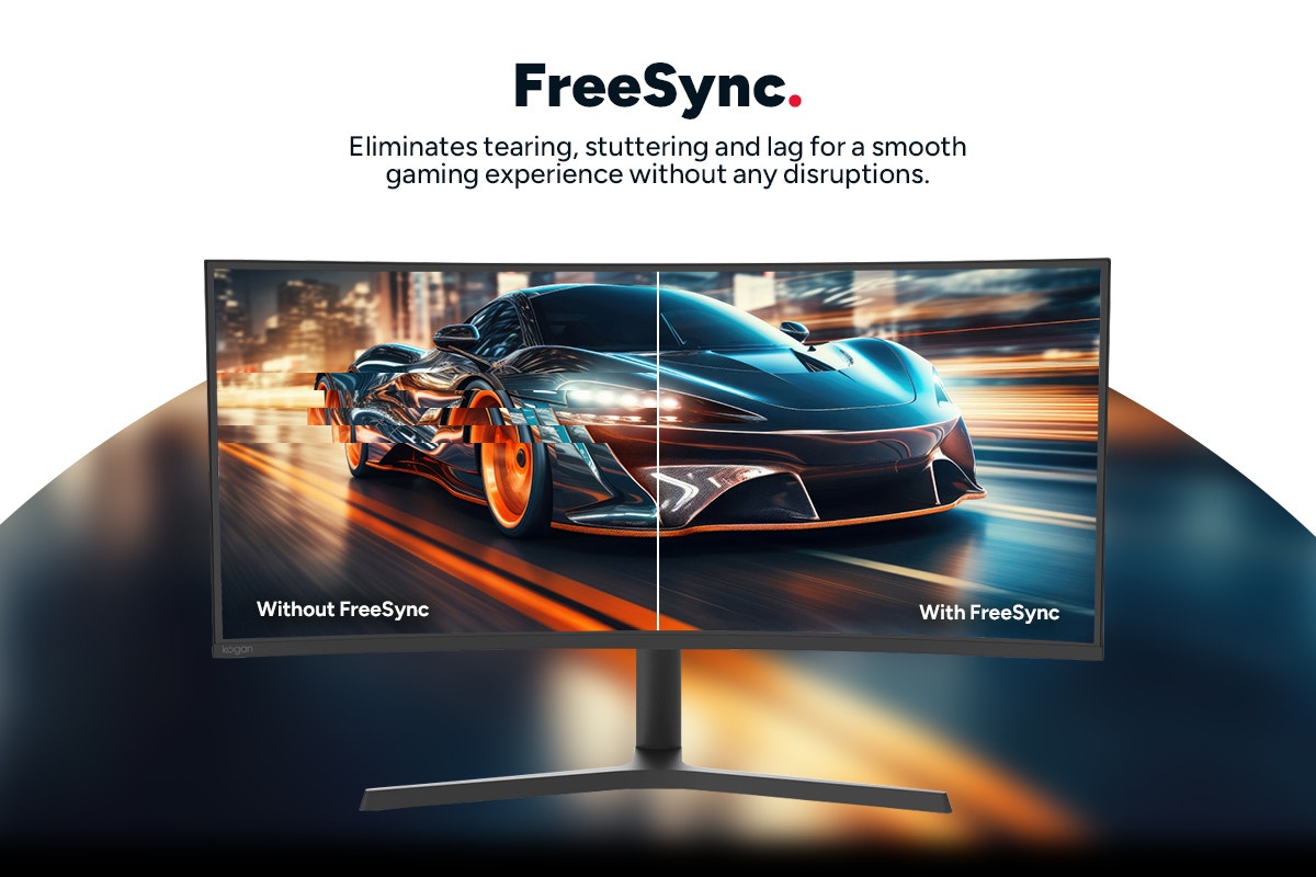 Kogan Infinity 34" Curved Ultrawide WQHD 180Hz Freesync Gaming Monitor (3440 x 1440)