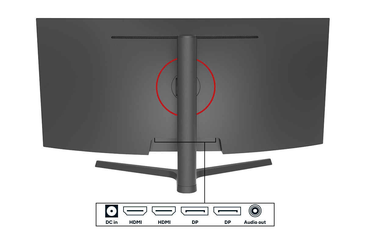 Kogan Infinity 34" Curved Ultrawide WQHD 180Hz Freesync Gaming Monitor (3440 x 1440)