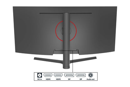 Kogan Infinity 34" Curved Ultrawide WQHD 180Hz Freesync Gaming Monitor (3440 x 1440)