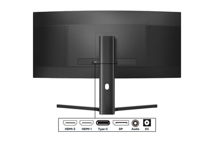 Kogan Infinity 34" Curved Ultrawide WQHD 180Hz 1ms Freesync USB-C Gaming Monitor (3440 x 1440)