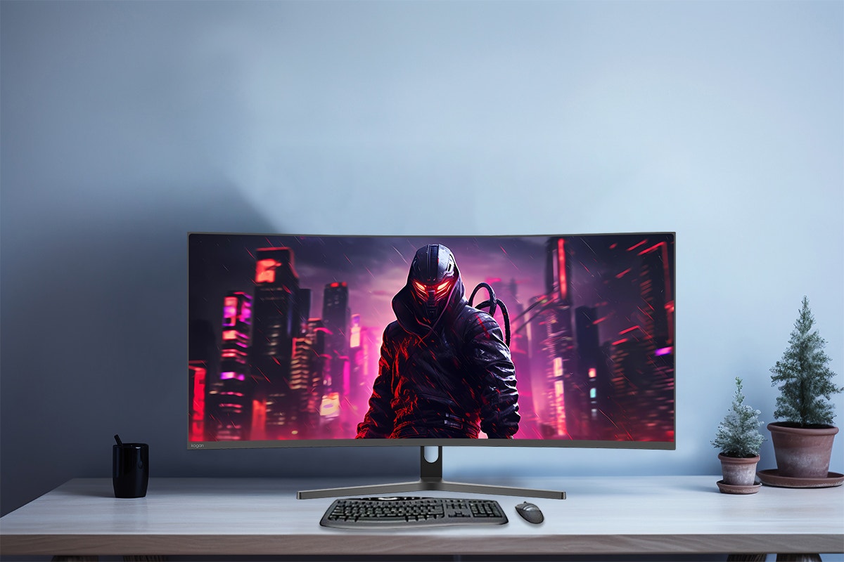 Kogan Infinity 34" Curved Ultrawide WQHD 240Hz 1ms FreeSync Gaming Monitor (3440 x 1440)