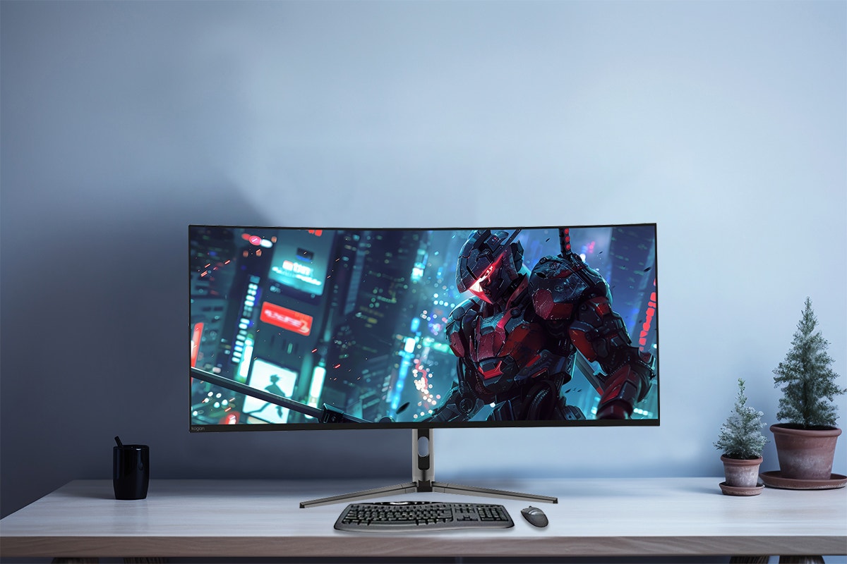 Kogan Infinity 38" Curved Ultrawide WQHD 144Hz 1ms FreeSync USB-C Gaming Monitor (3840 x 1600)