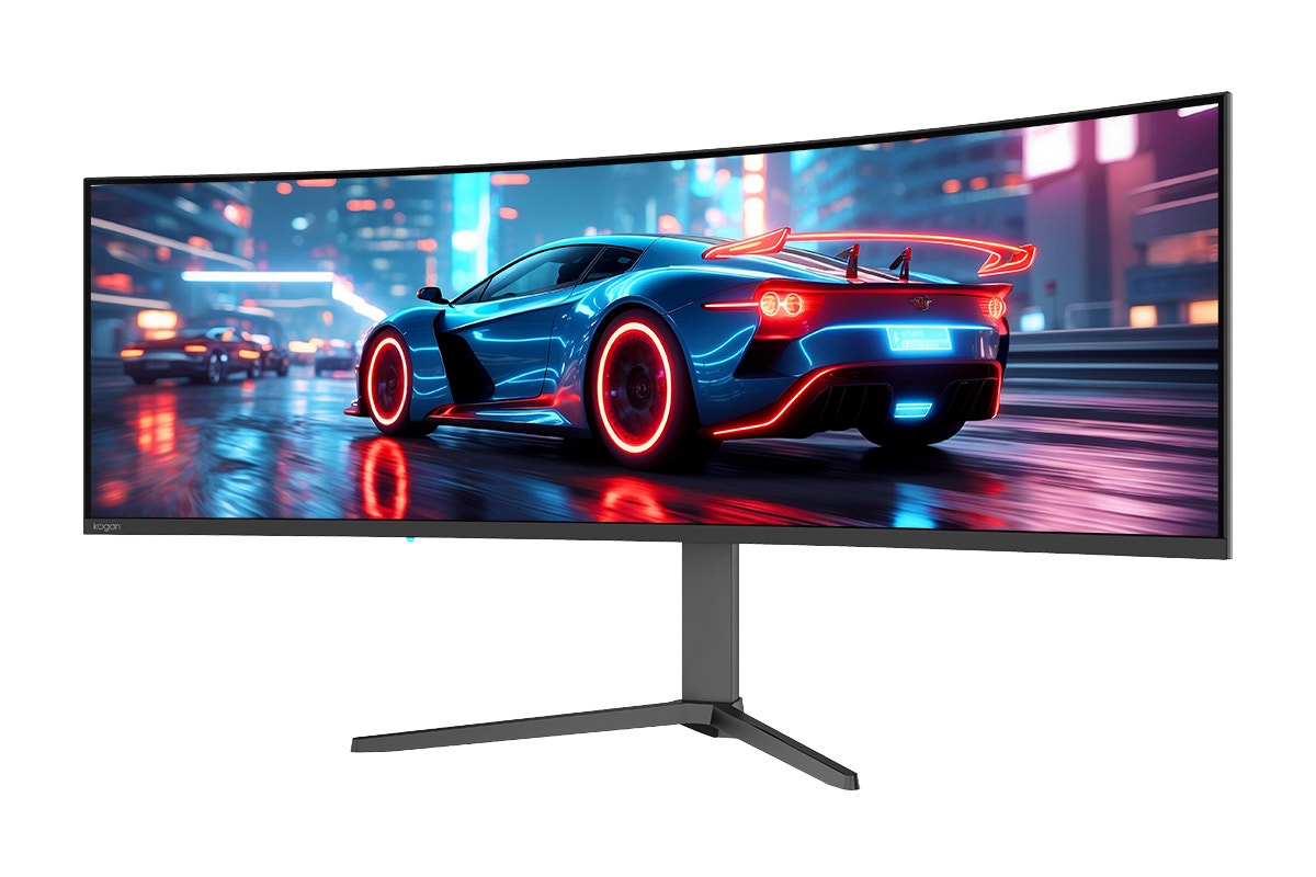 Kogan Infinity 49" Curved Ultrawide Dual QHD 5K 120Hz 1ms Freesync USB-C Gaming Monitor (5120 x 1440)