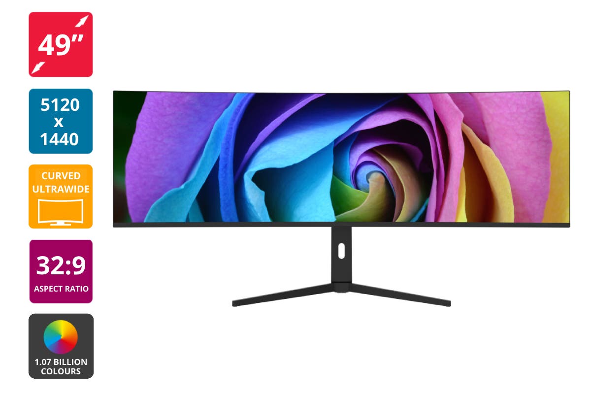 Kogan 49" UltraWide Curved Dual QHD Monitor (5120 x 1440)