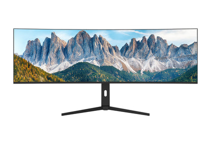 Kogan 49  Curved Ultrawide Dual QHD 5K Freesync USB-C Monitor (5120 x 1440)