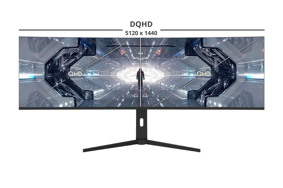 Kogan 49" UltraWide Curved Dual QHD Monitor (5120 x 1440)