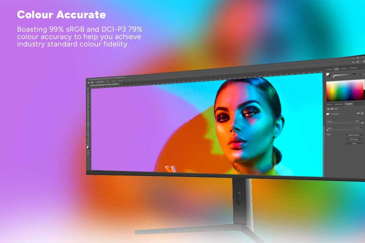 Kogan 49" UltraWide Curved Dual QHD Monitor (5120 x 1440)