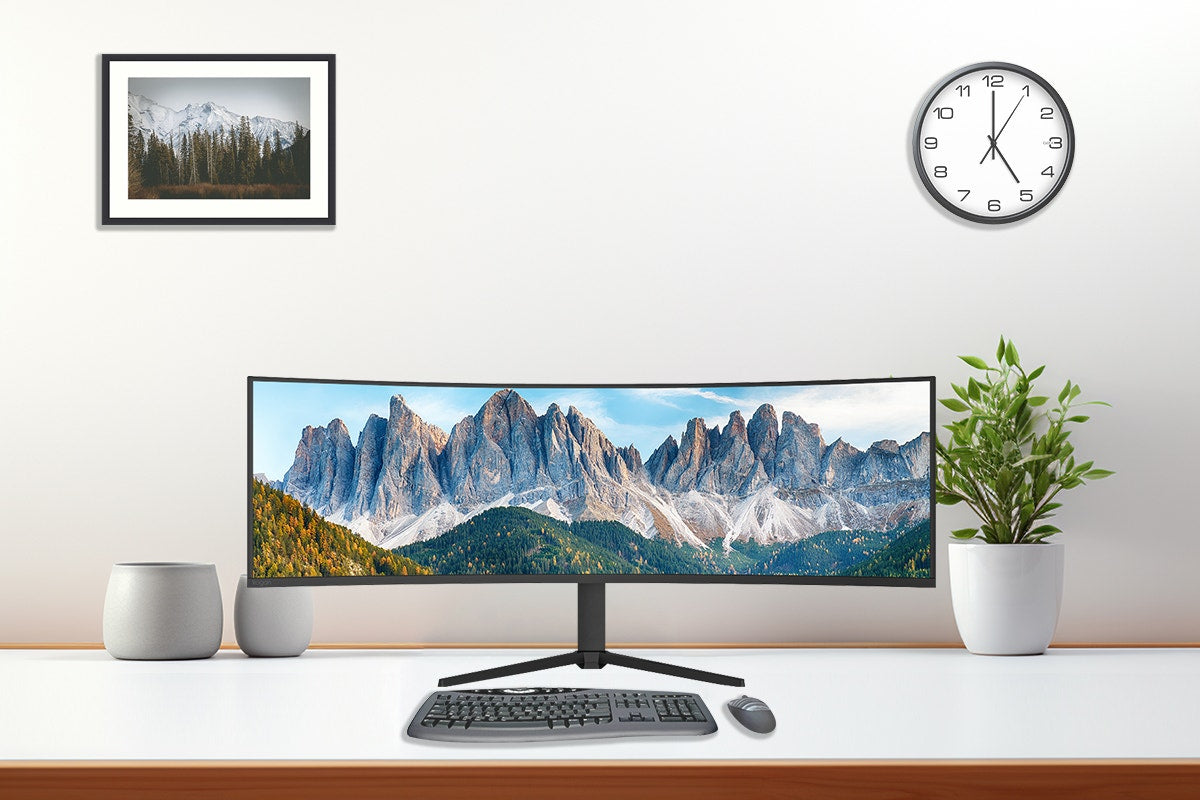 Kogan Infinity 49" Curved Ultrawide DFHD 144Hz FreeSync USB-C Monitor (3840 x 1080)
