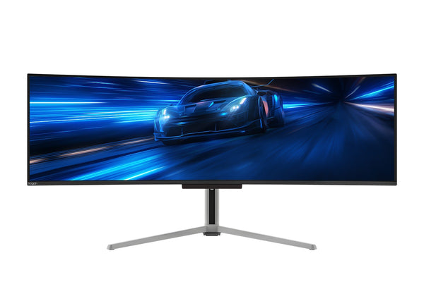Kogan Infinity 49" Curved Ultrawide QD-OLED Dual QHD 5K 144Hz 0.03ms USB-C Gaming Monitor (5120x1440)