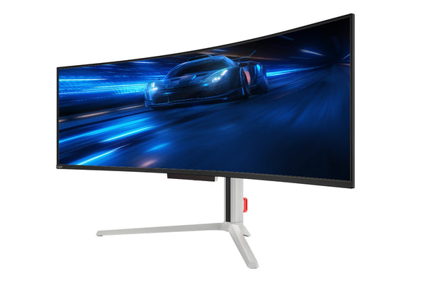 Kogan Infinity 49" Curved Ultrawide QD-OLED Dual QHD 5K 144Hz 0.03ms USB-C Gaming Monitor (5120x1440)