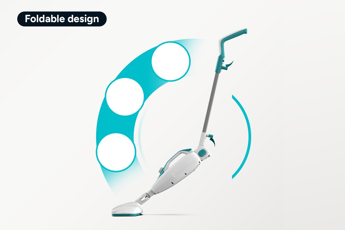 Kogan StainClean All-in-One Steam Mop