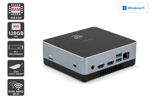 Kogan Atlas G700 Mini PC with Windows 11 Home S (4GB, 128GB)