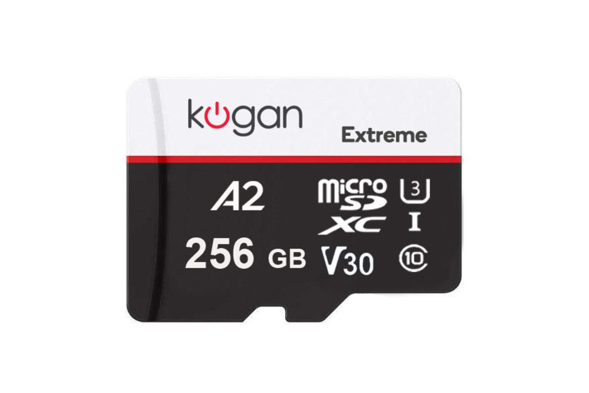 Kogan Extreme 256GB SDXC A2 V30 Micro SD Card