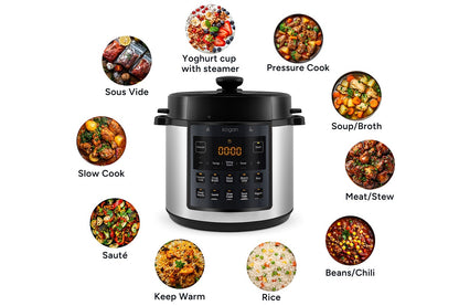 Kogan 6L 10-in-1 Multi Cooker