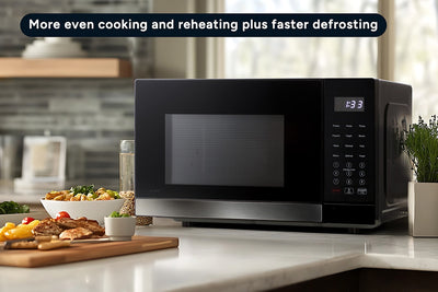 Kogan 25L Inverter Microwave Oven - 900W, 8 Auto Menus, LED Display