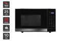 Kogan 25L Inverter Microwave Oven - 900W, 8 Auto Menus, LED Display
