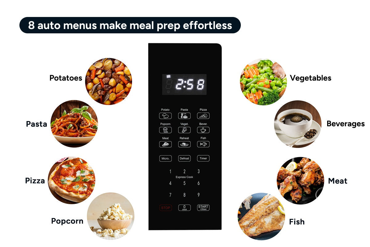 Kogan 34L Inverter Microwave Oven with Mirror Finish